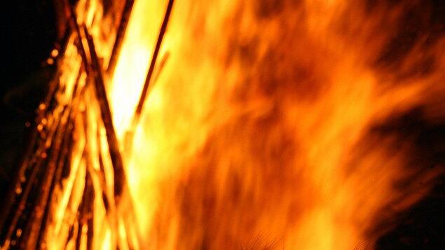 Johannifeuer zur Sommerwende