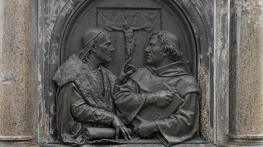 Streit zwischen Eck und Luther