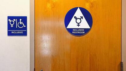 Gender-neutrale Toilette.