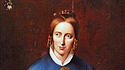 Sie gehörte zu Carl Schmitts literarischen Vorbildern: Annette von Droste-Hülshoff (1797-1848, Porträt von Johann Sprick).