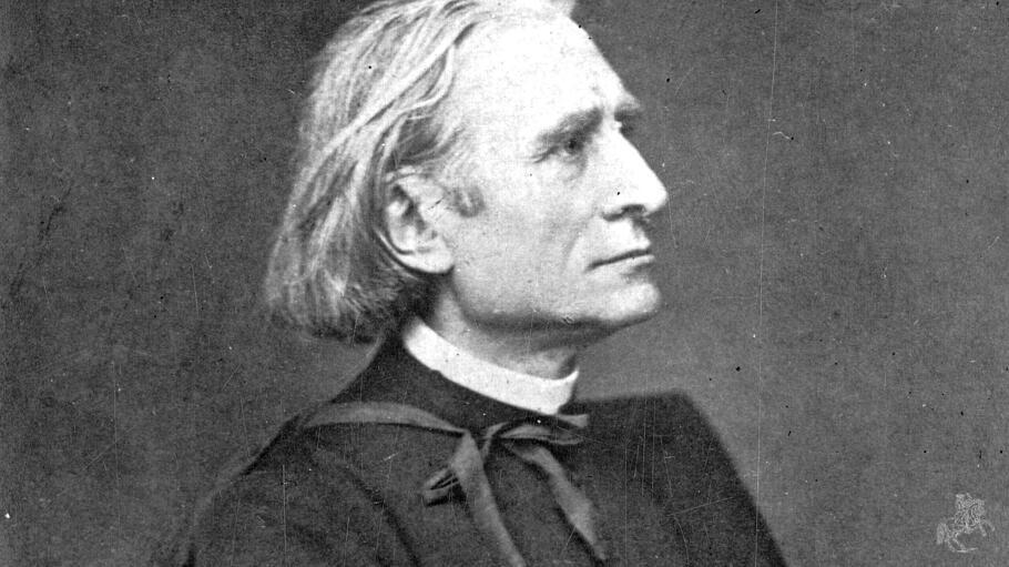 Der österreichische Komponist Franz Liszt