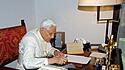 Papst Benedikt XVI. im Urlaub in Les Combes