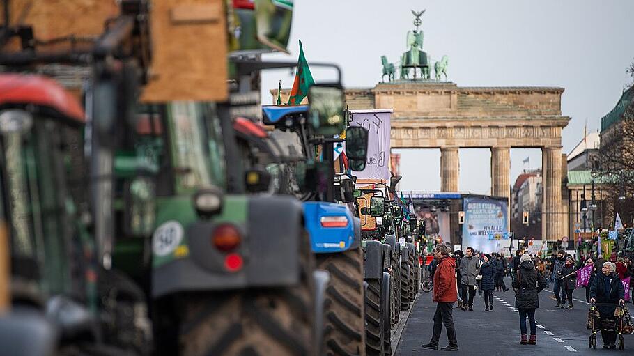 Demonstration für Agrarwende