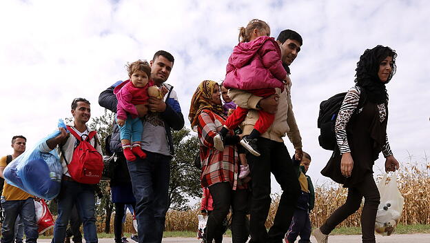 Flüchtlinge in Kroatien