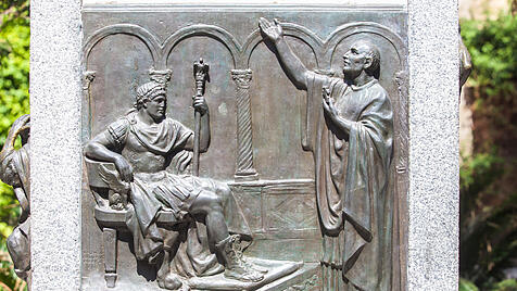 Hosius und Kaiser Konstantin
