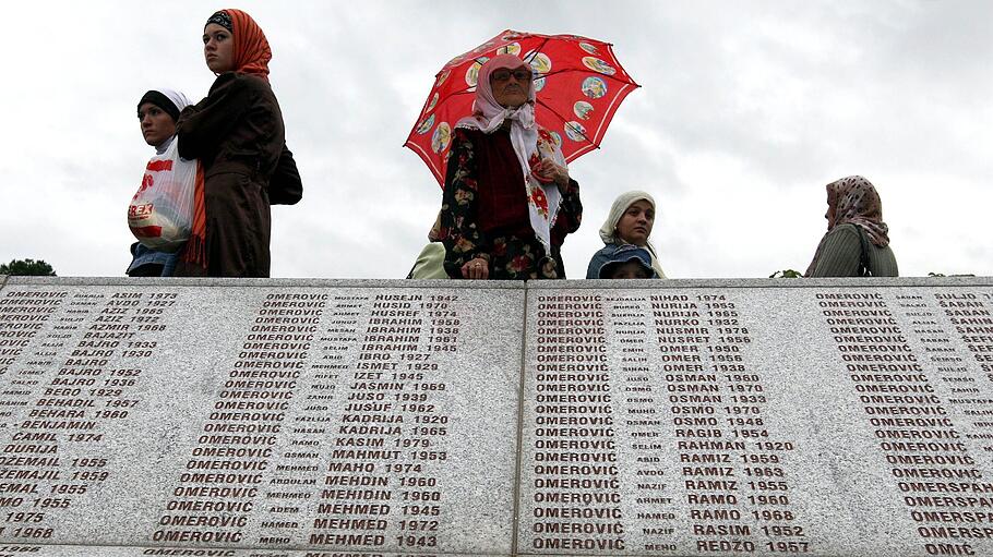 Gedenkstätte in Srebrenica