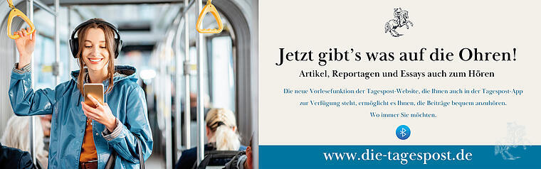 Neue Vorlesefunktion Der Tagespost