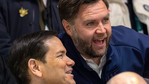 Vizepr&auml;sident J.D. Vance (r.) und Au&szlig;enminister Marco Rubio