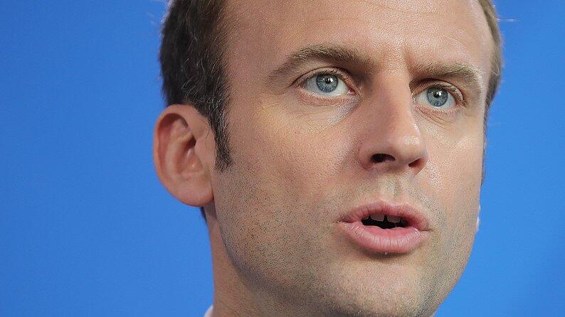 Antrittsbesuch des französischen Präsidenten Macron