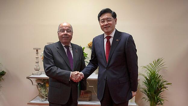 Außenminister von Brasilien und China