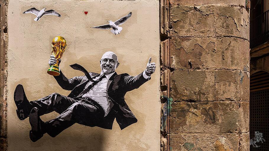 Fuente-Graffiti in Barcelona