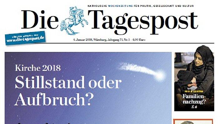 Die Tagespost im frischen Layout ab Januar 2018