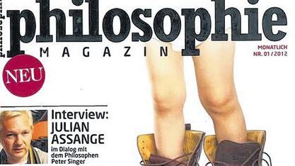 Titelblatt des neuen &bdquo;Philosophie Magazins&ldquo;.; Januar 2012