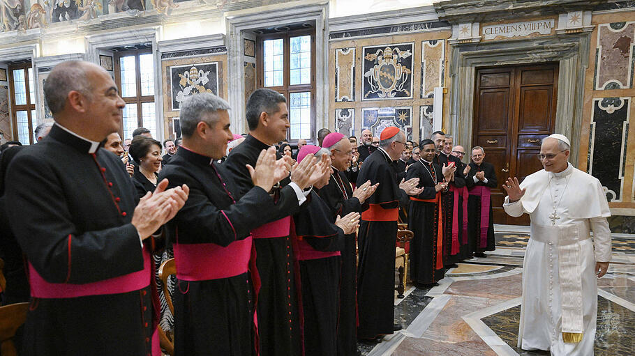 Papst Leo und die Kurie