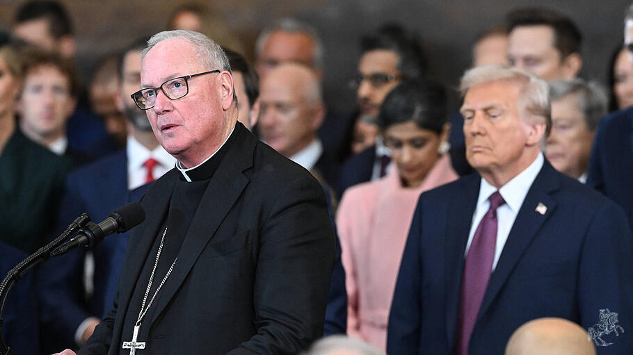 Kardinal Dolan und Donald Trump
