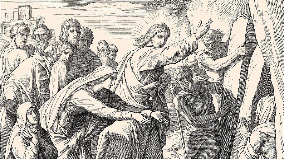 Die Auferweckung des Lazarus