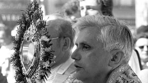 Joseph Ratzinger, neuer Erzbischof von München und Freising, 1977