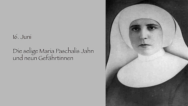 Selige Maria Paschalis Jahn