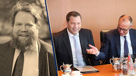 Klingbeil, Merz bei Kabinettssitzung