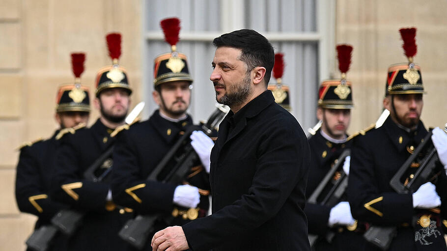 Der ukrainische Pr&auml;sident Wolodymyr Selenskyj