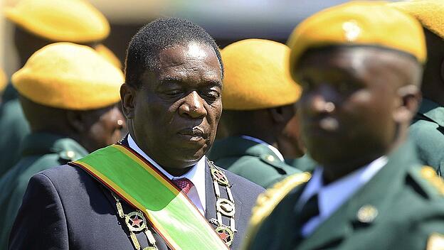 Amtseinführung nach Präsidentenwahl in Simbabwe