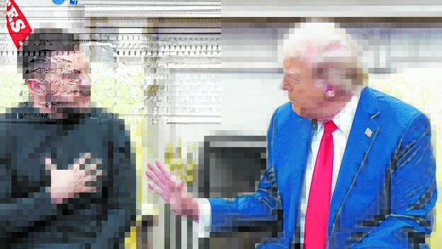 Der ukrainische Präsident Wolodymyr Selenskyj im Oval Office