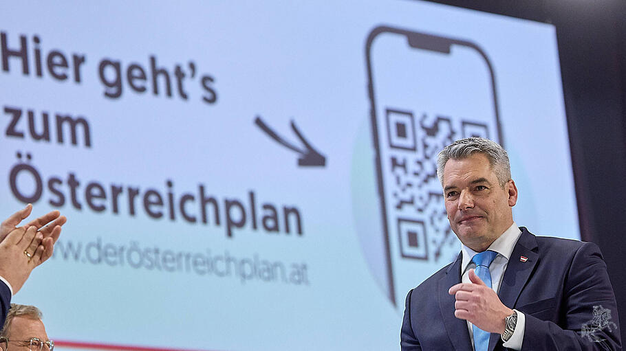 Nehammer präsentiert Österreich-Plan