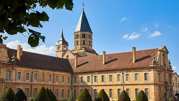 Immer noch ein eindrucksvolles Gebäude: die Abtei von Cluny.