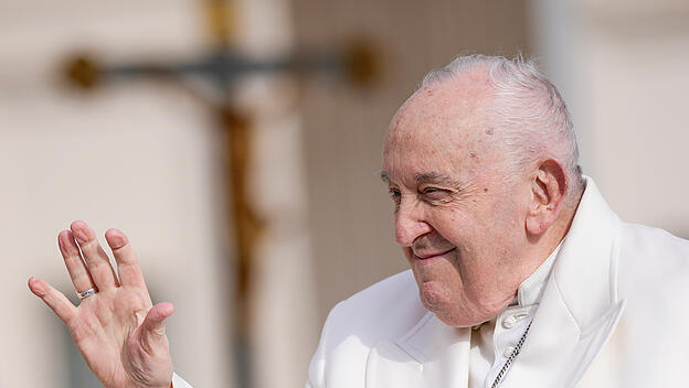 Papst Franziskus bei seiner wöchentlichen Generalaudienz im Vatikan