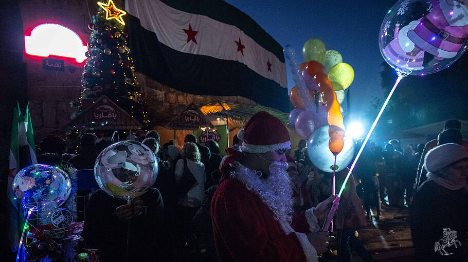 Weihnachtsfeierlichkeiten in Damaskus