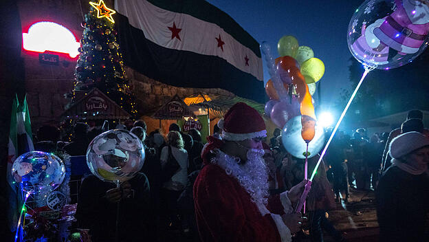 Weihnachtsfeierlichkeiten in Damaskus
