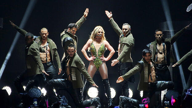 Britney Spears Bühnenauftritt
