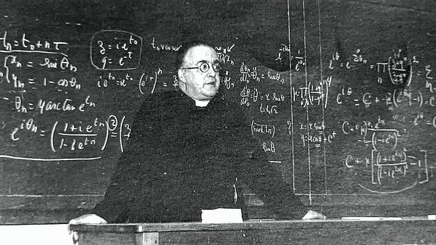 Belgische Priester Georges Lemaître