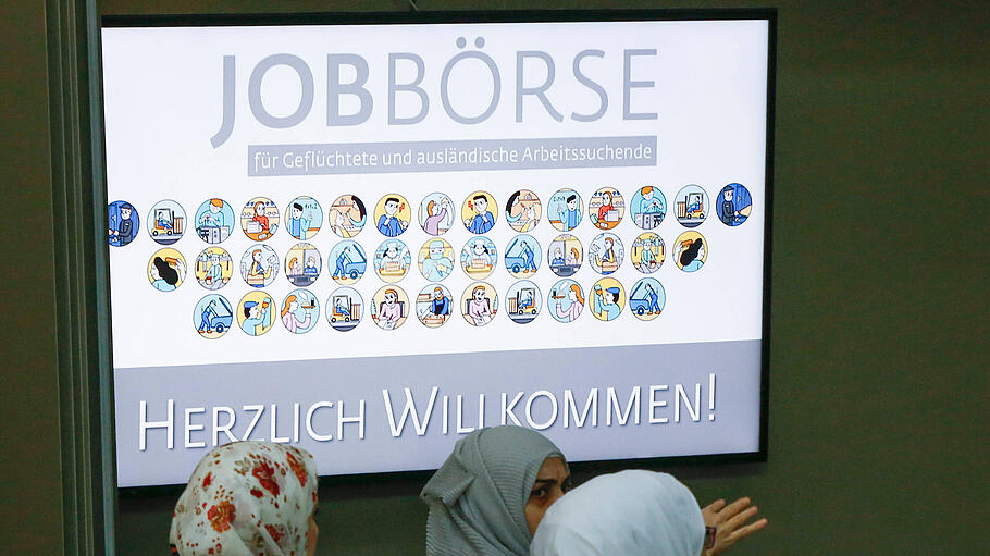 Jobbörse für Flüchtlinge in Berlin