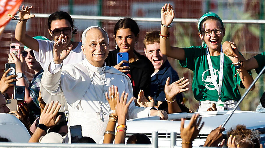 Leo XIV. auf dem Jubiläum der Jugend