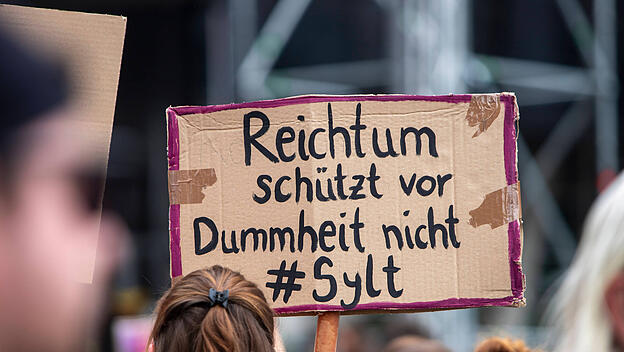 Demonstration gegen Rechtsextremismus