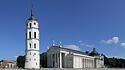 Glockenturm der Kathedrale von Vilnius