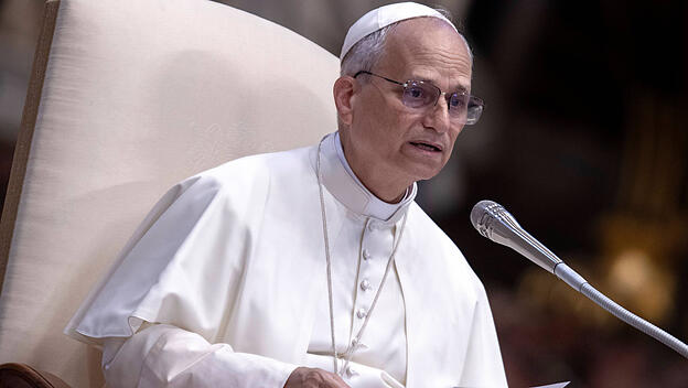 Papst Leo im Vatikan