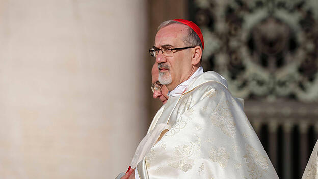 Kardinal Pierbattista Pizzaballa im Vatikan