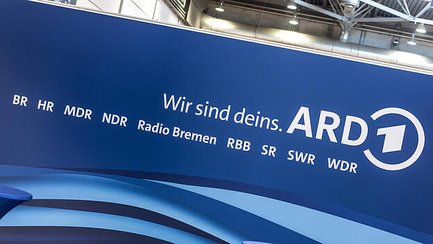 Logo der ARD: „Wir sind Deins.“