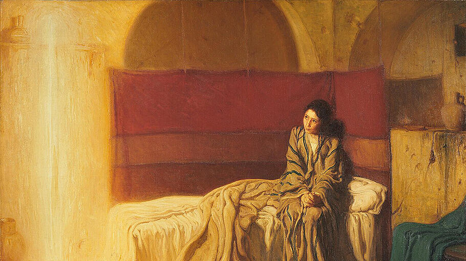 Henry Ossawa Tanner. The Annunciation (1898)