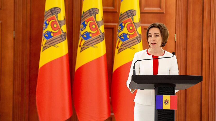 Moldaus Präsidentin Maia Sandu