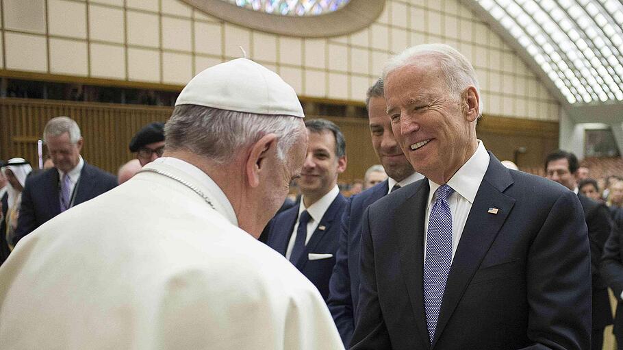 Biden und Franziskus