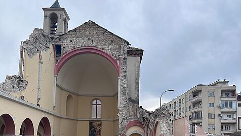 Zerstörung nach Erdbeben in der Türkei