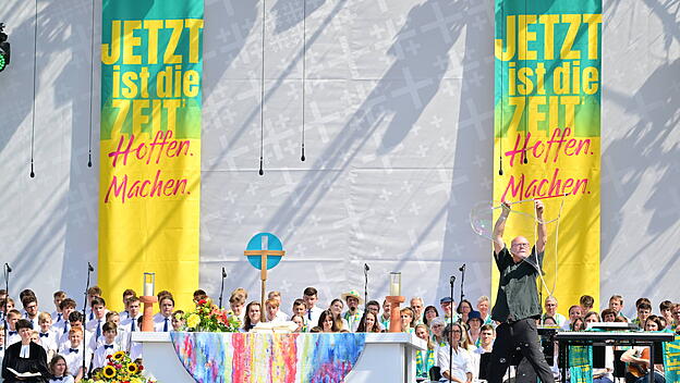 Schlussgottesdienst des Evangelischen Kirchentags 2023 in Nürnberg