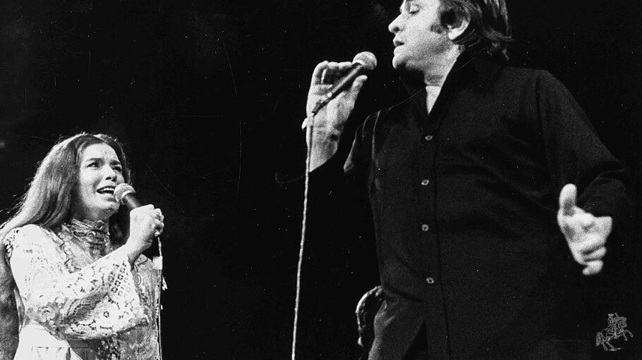 Johnny Cash und June Carter in der Royal Albert Hall, London