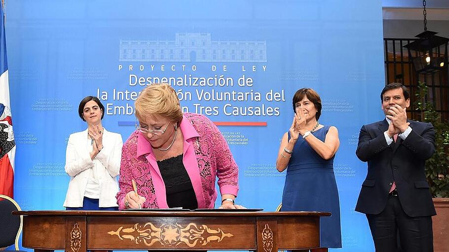 Chilean President Michelle Bachelet