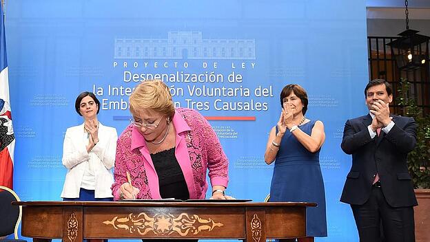 Chilean President Michelle Bachelet