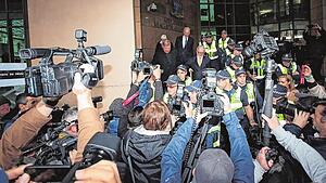 Kardinal George Pell vor Gericht