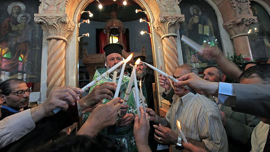 Osterfeierlichkeiten in Bethlehem